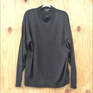 Vintage Murano 100% Merino Wool Made in Australia Black Men's XL